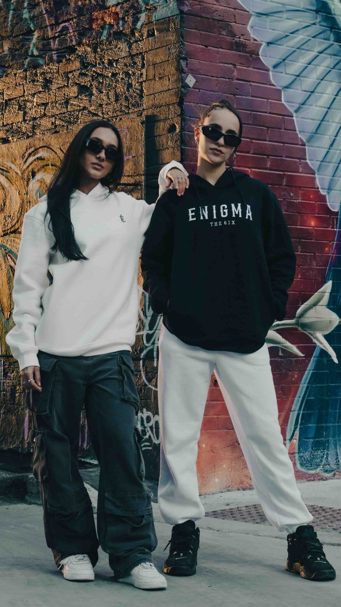 Enigma Hoodie Chest Embroidered - Enigma