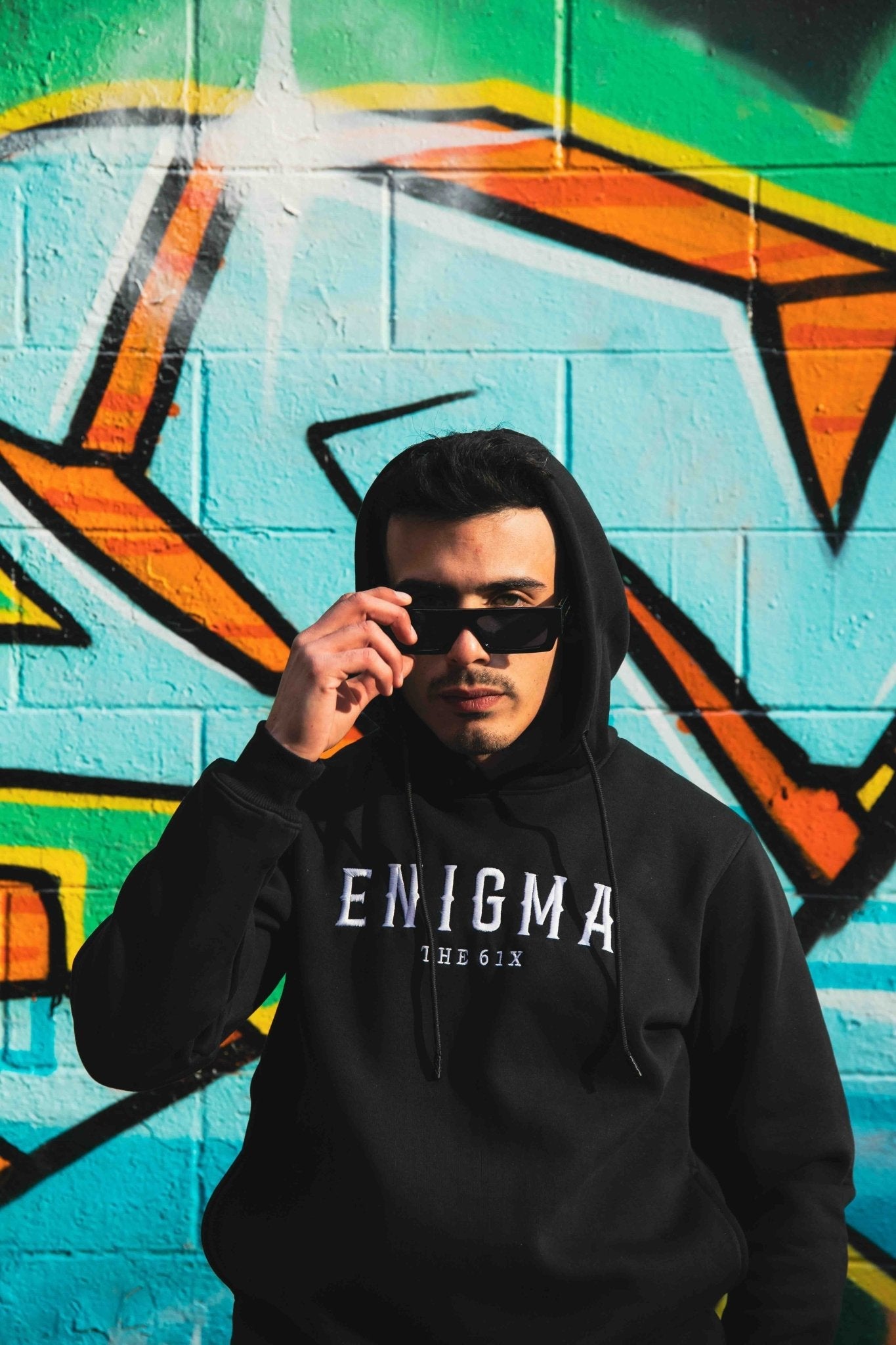 Enigma Hoodie Chest Embroidered - Enigma